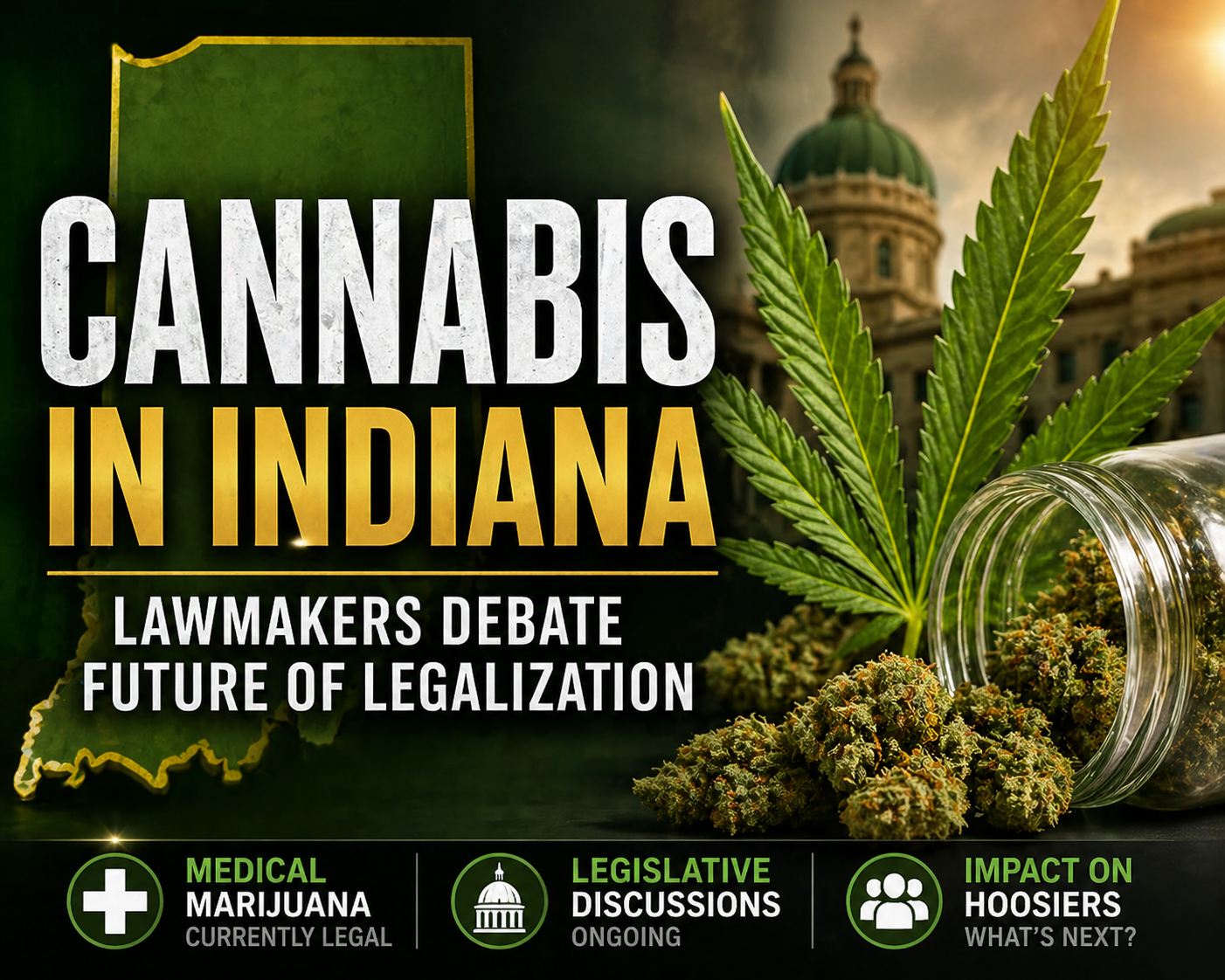 Advocates Meet With Indiana Officials After Federal Cannabis Reclassification