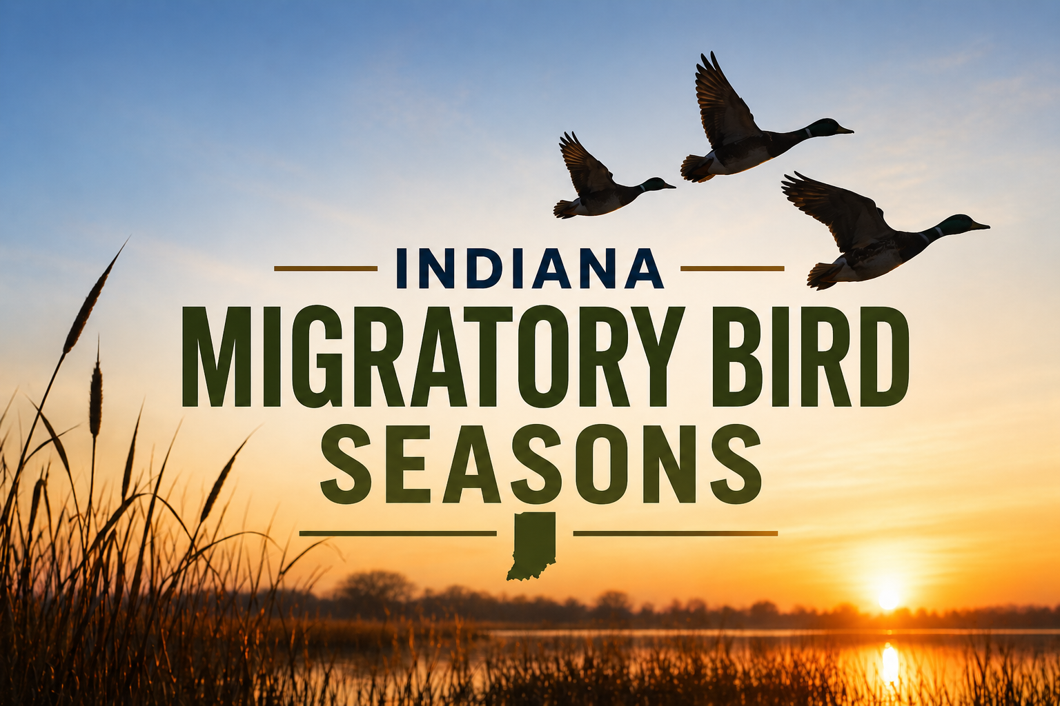 Indiana Sets 2026-27 Migratory Bird Hunting Seasons