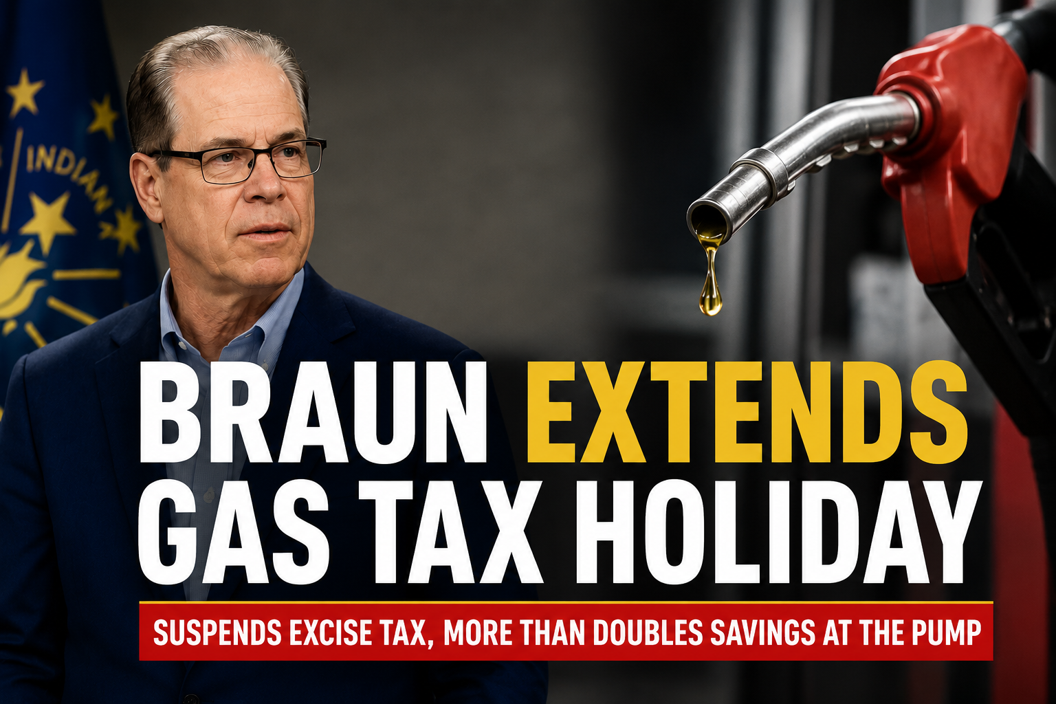 Indiana Drivers To See Bigger Break At The Pump Under Expanded Gas Tax Holiday
