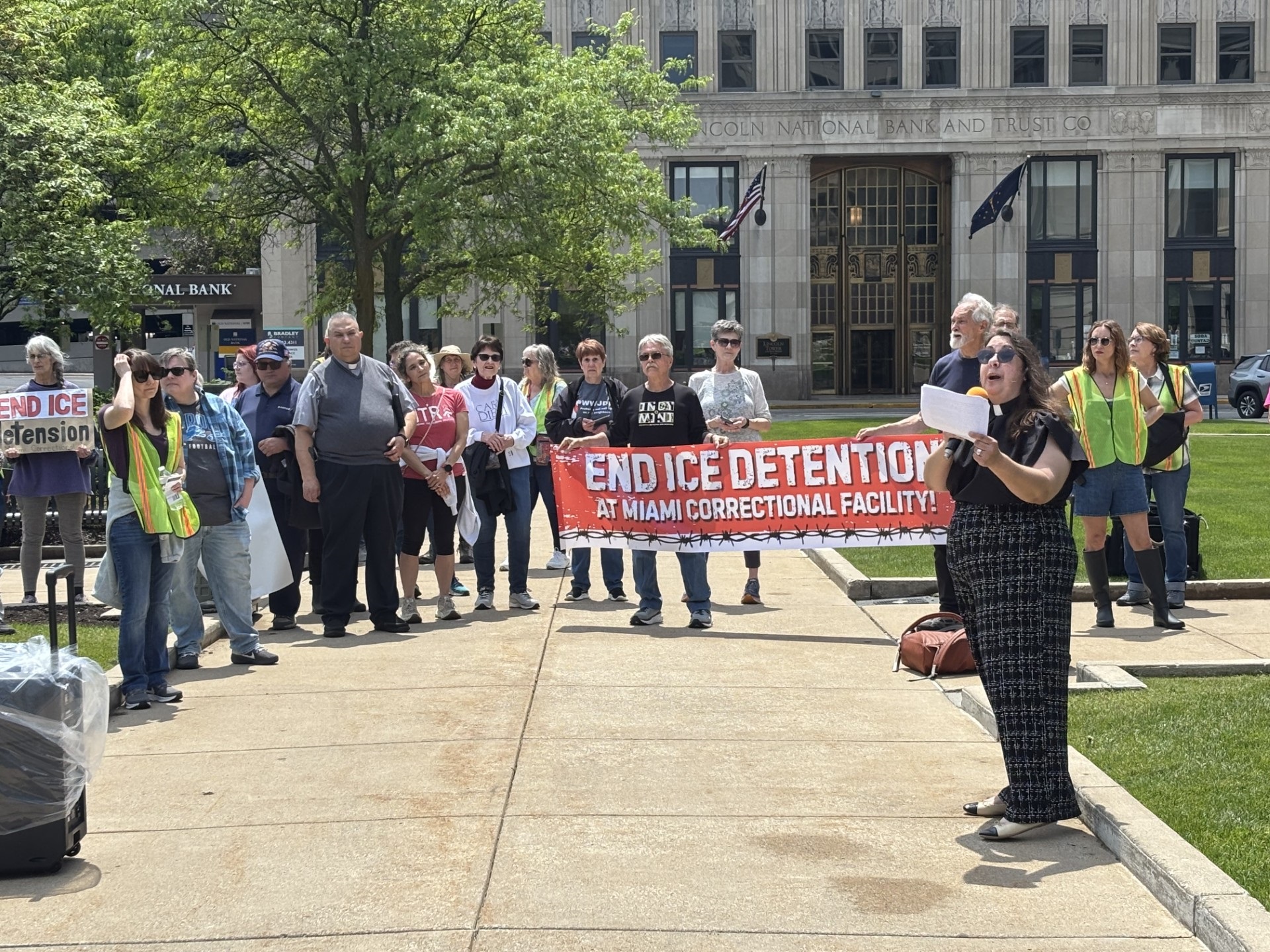 Statewide Protests Target ICE Detention At Miami Correctional Facility