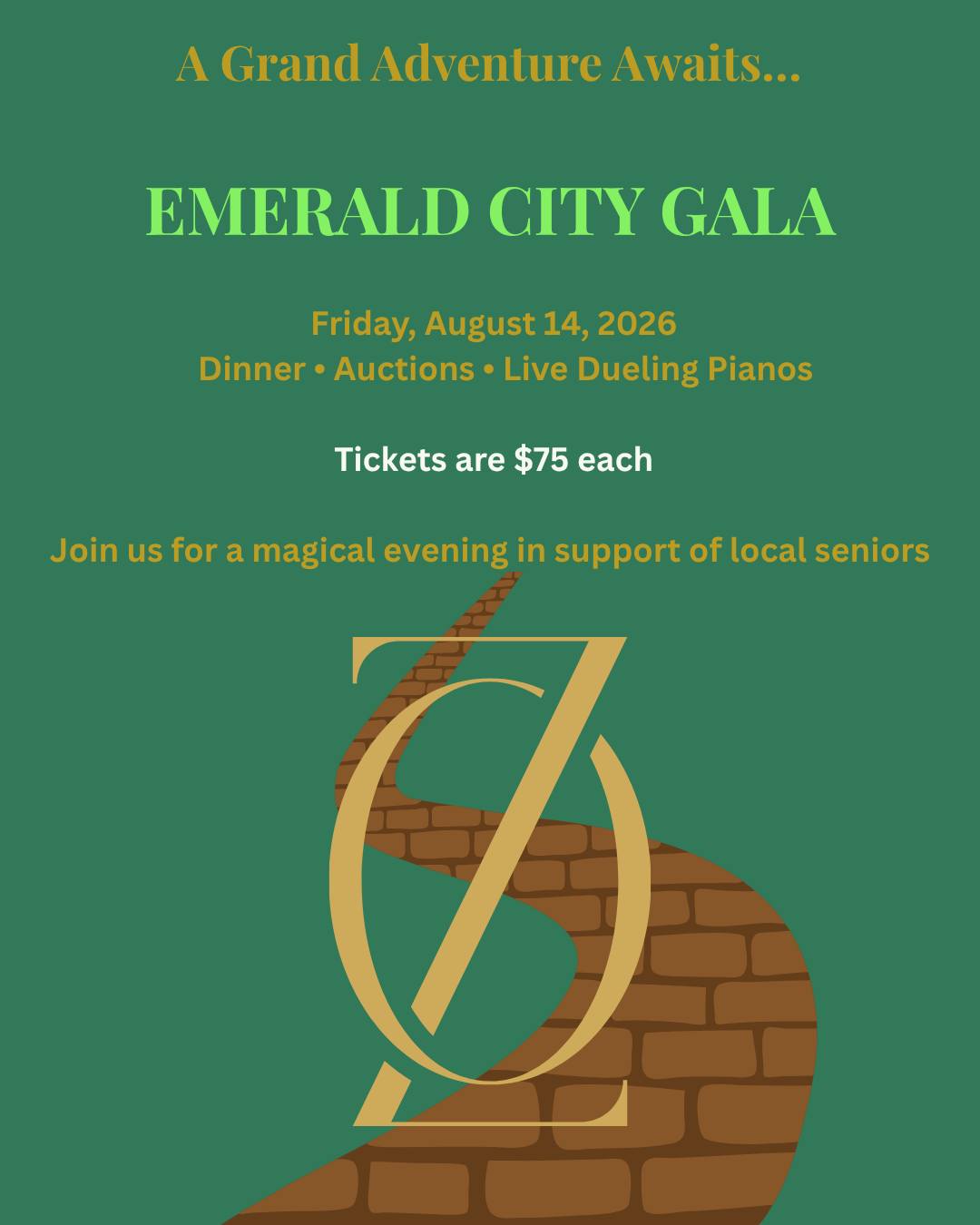 Emerald City Gala To Benefit Steuben County Seniors