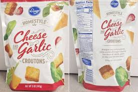 Kroger Recalls Cheese Garlic Croutons Over Salmonella Risk