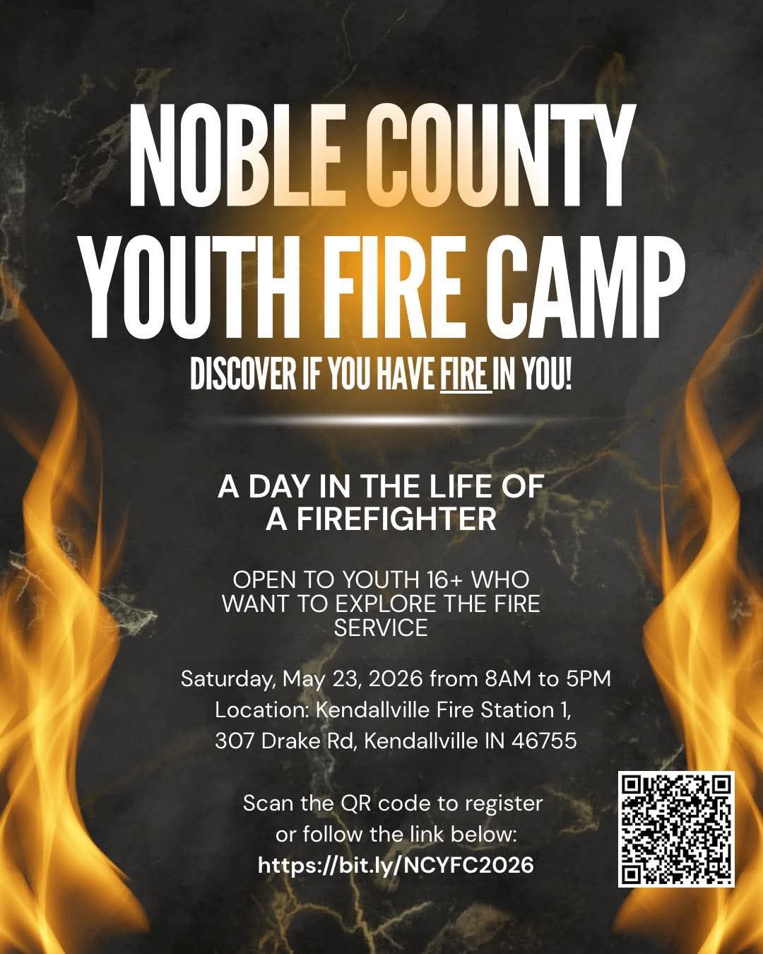 Noble County Youth Fire Camp Planned Saturday In Kendallville
