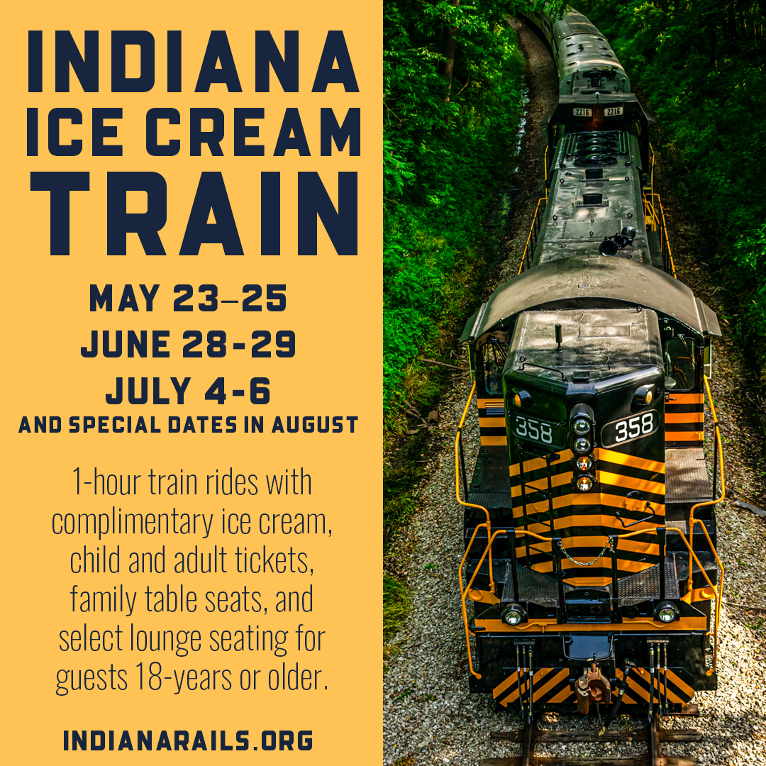 Ice Cream Train Returns To Angola For Memorial Day Weekend