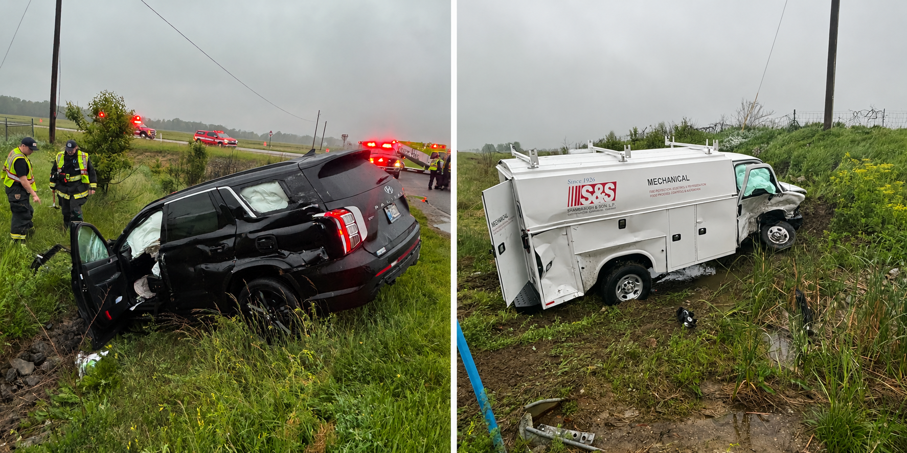 Two Drivers Injured in State Road 3 Crash Near Auburn