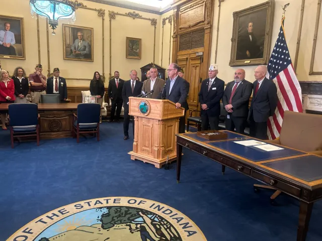 Braun Signs Expanded Property Tax Relief For Indiana Veterans