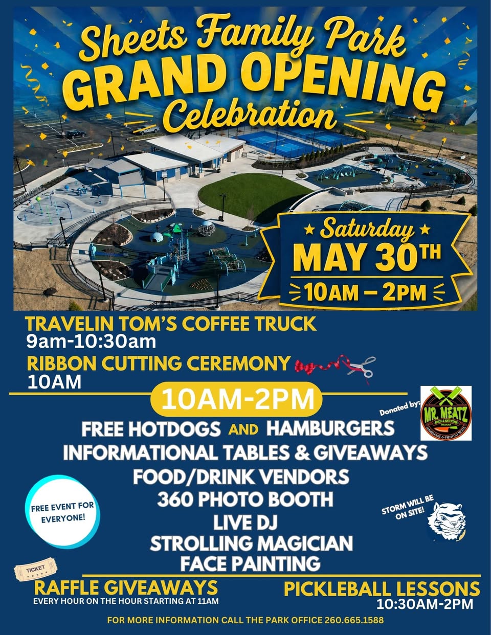 Sheets Family Park Grand Opening Celebration Planned Saturday In Angola