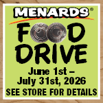 Menards Stores Collecting Food Donations For Local Pantries