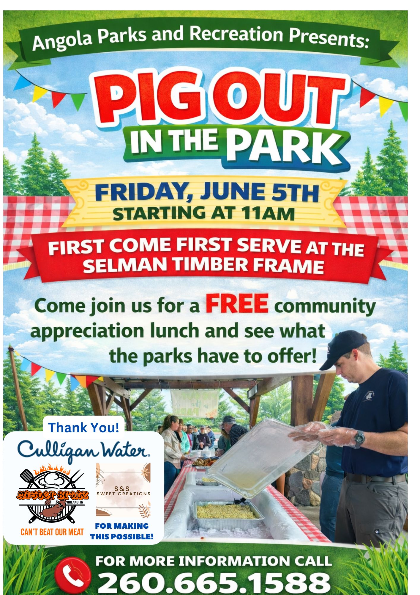 Free Community Lunch Celebrates 50 Years Of Angola Parks And Recreation