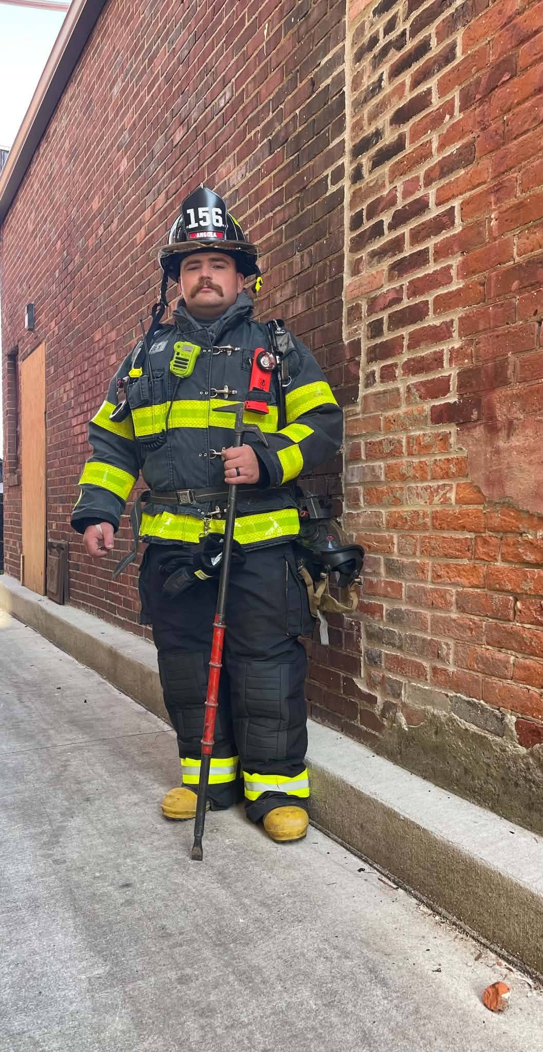 Angola Fire Department Welcomes New Firefighter