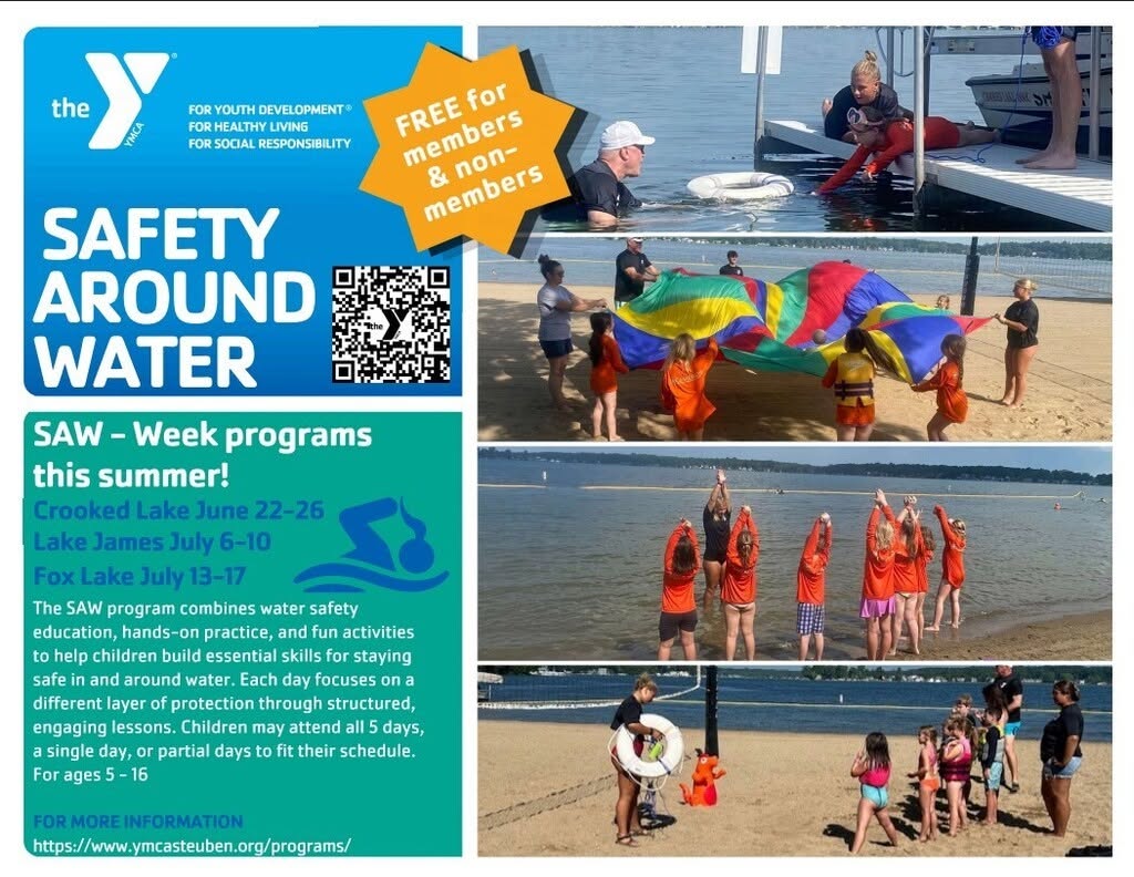 YMCA Offering Free Water Safety Program At Area Lakes