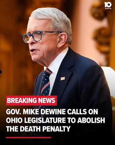DeWine Calls For Ohio To Abolish Death Penalty