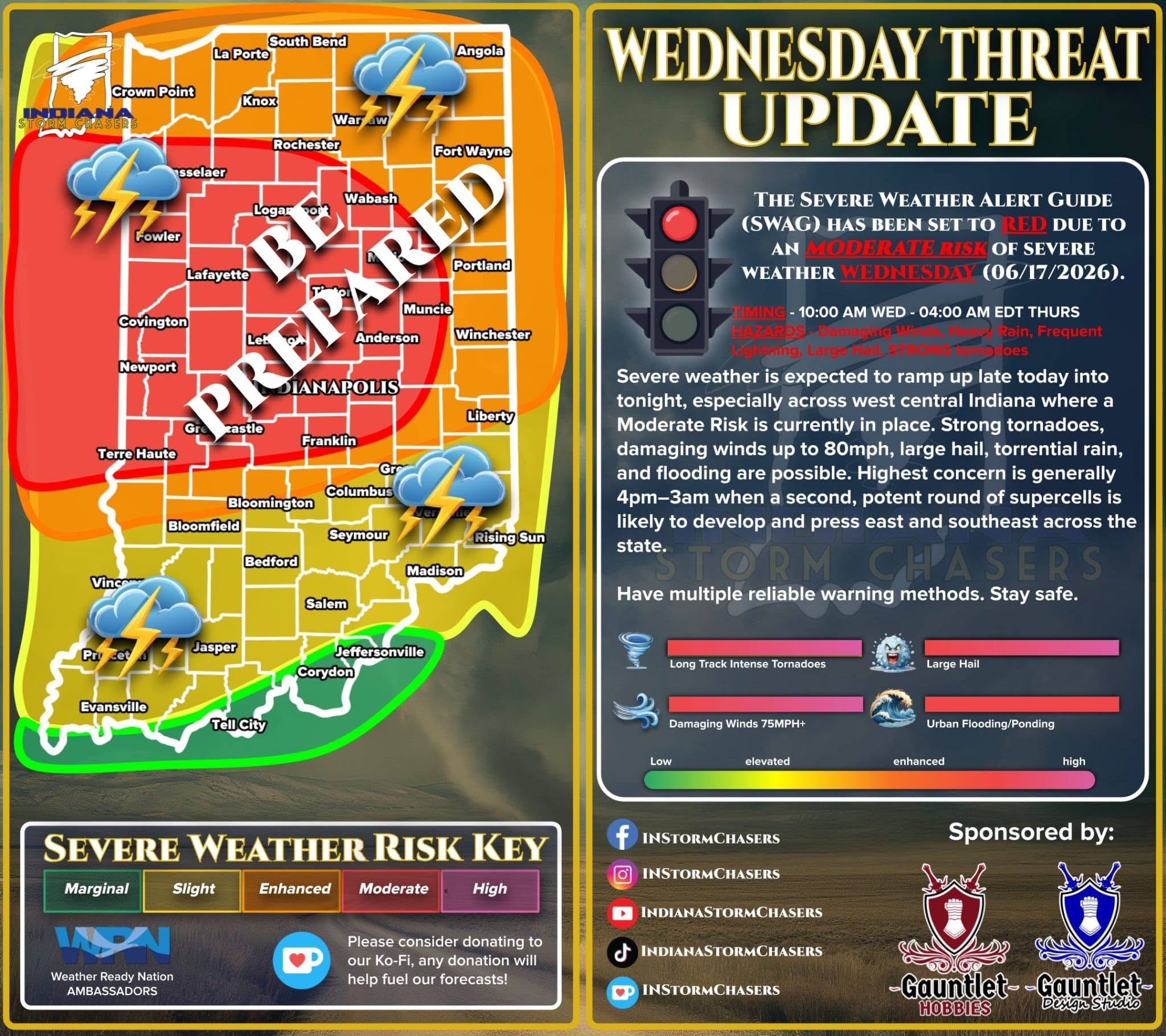 Indiana Storm Chasers Preparing For Full-Day Severe Weather Coverage