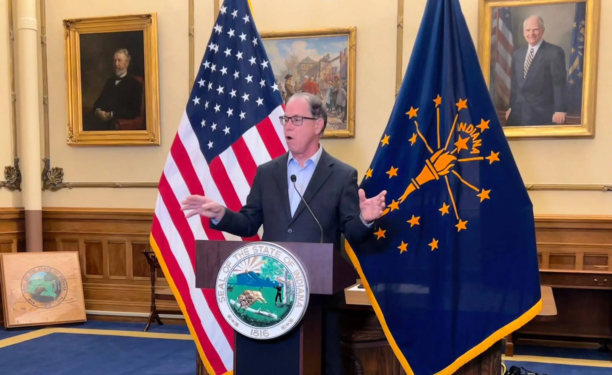 Gov. Braun Issues Disaster Declaration For Steuben, DeKalb, LaGrange, Noble And 59 Other Counties