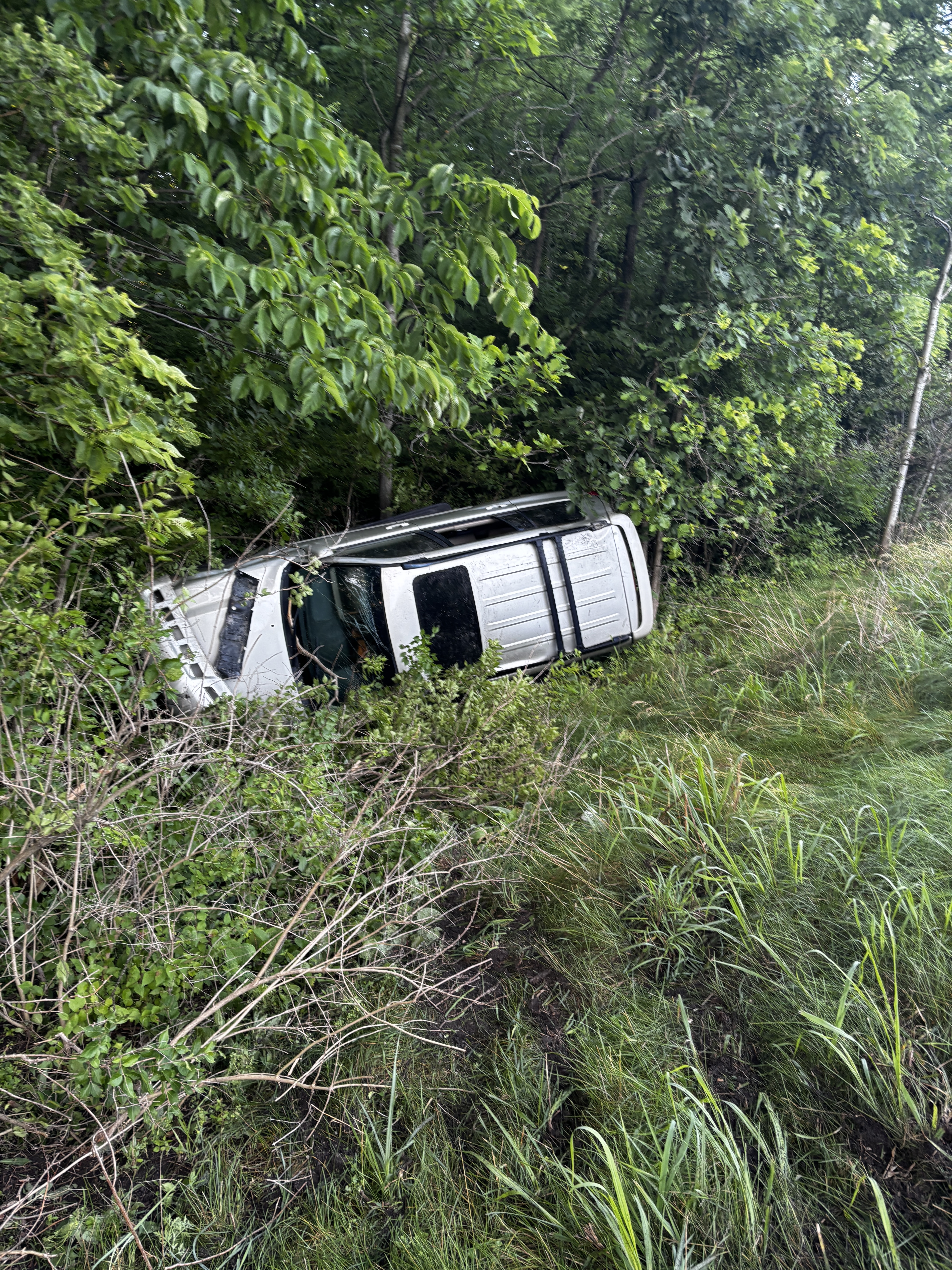 Driver Injured After Rollover Crash Near St. Joe