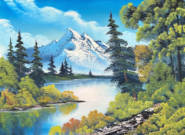 Rare Bob Ross Painting Headed To Auction
