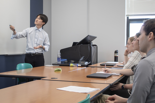 Trine University Hosts Visiting Lecturer From Japan