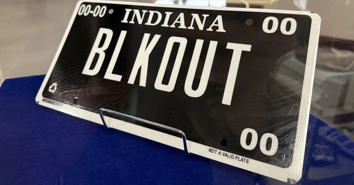 BMV Debunks Blackout License Plate Myth