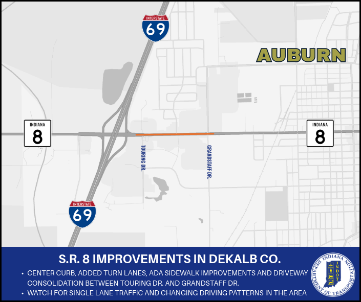 S.R. 8 Improvements Start Today In Auburn
