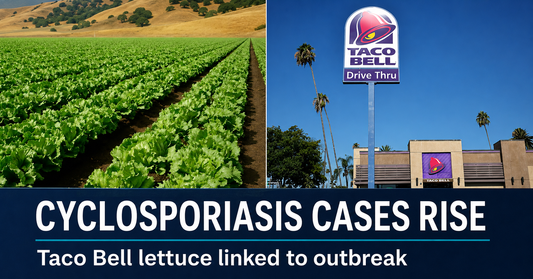 Northeast Indiana Reports Dozens Of Cyclosporiasis Cases As Taco Bell Lettuce Is Linked To Outbreak