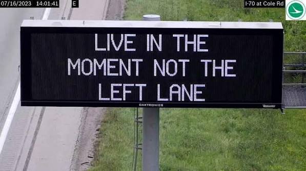 Indiana BMV Reminds Drivers To Keep Left Lane Open For Passing